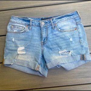aeropastle jean shorts